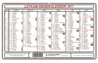Wandkalender KA710 Format 240x150 mm