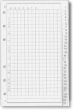 h23/1 Tages-Dispo-Blatt, Aufgabenübersicht in Registerform, 1 Tag= 1 Blatt