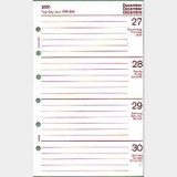 6220 Wochenkalender dreisprachig , pro Woche 2 Seiten.