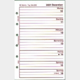 6230 Wochenkalender pro Woche 1 Seite