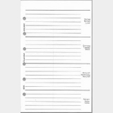 6235 Wochenkalender-Zusatzblatt