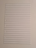 6410 Linienpapier 50 Blatt