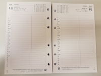 succes Senior Kalender (1 Tag pro Seite) 2025 weiss