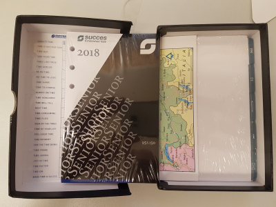 succes Senior Jahresbox (Woche auf 2 Seiten) 2026 weiss